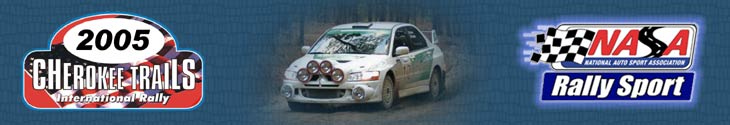 Cherokee Trails Rally - NASA Rally Sport